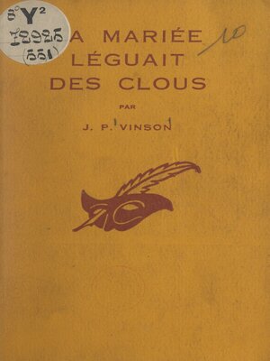 cover image of La mariée léguait des clous